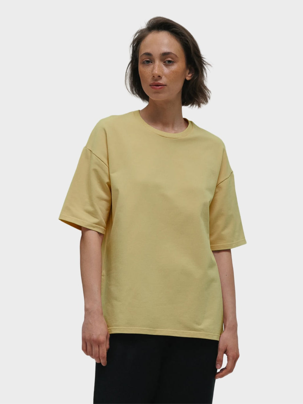 Футболка жіноча лимонна