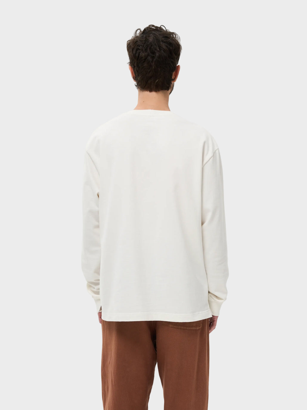 Лонгслів чоловічий білий
