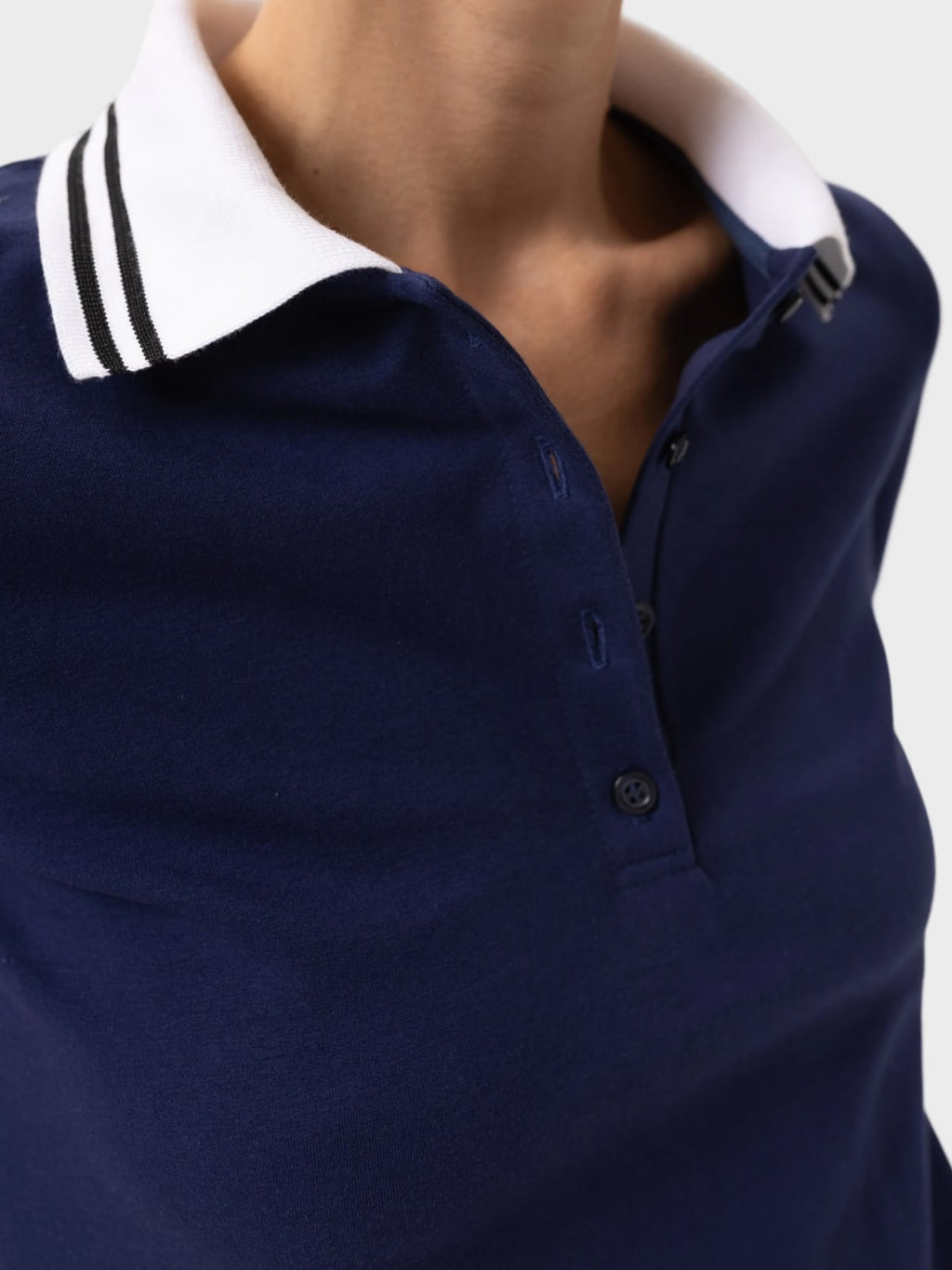 Поло жіноче темно-синє