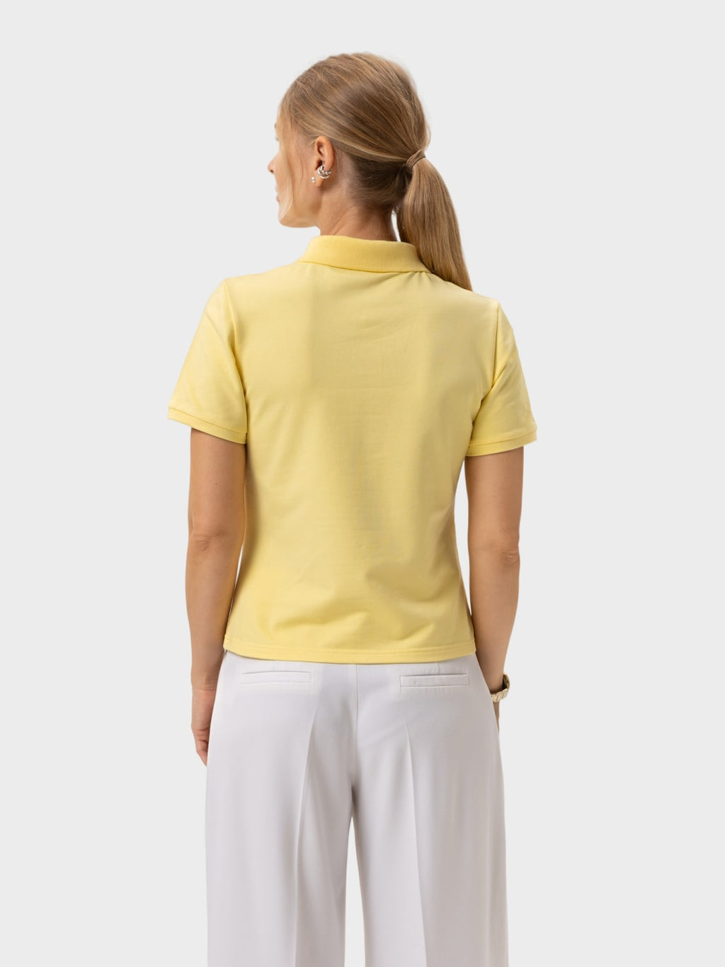 Поло жіноче світло-жовте